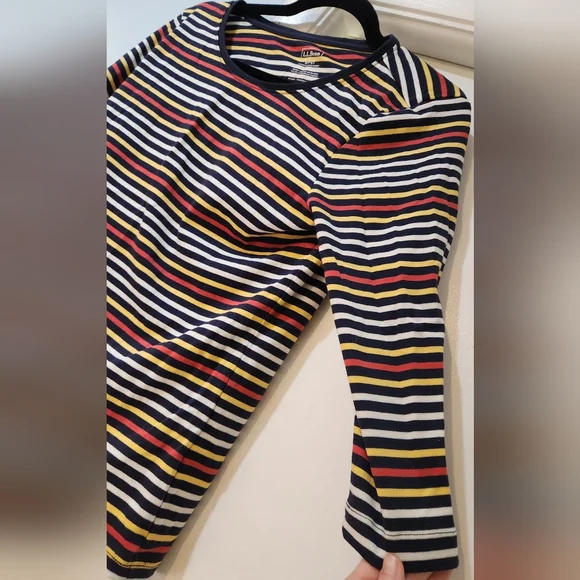 L.L. Bean Women's Striped Top - Multicolor, S-PET - Picture 4 of 5